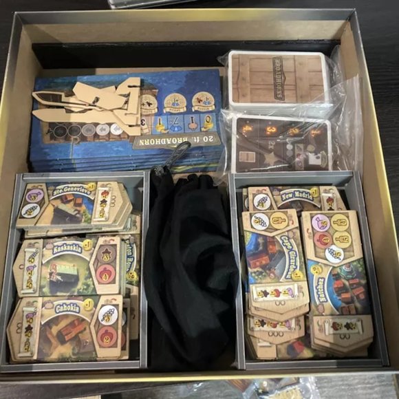 Boardgame "Broadhorns: Early Trade on the Mississippi".New. Sealed. - Picture 5 of 5